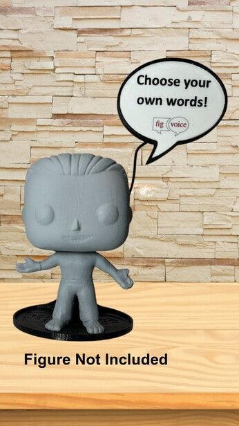 Speech Bubble Stand for Funko Pops - MyFigVoice