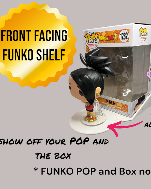 Front Facing Funko Shelf for Box and POP